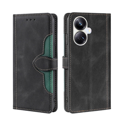Skin Feel Magnetic Buckle Leather Phone Case, For OPPO Reno9 5G / Reno9 Pro 5G, For OPPO Reno9 Pro+ 5G, For Realme 10 Pro 5G, For Realme 10 Pro+ 5G, For vivo X90 Pro 5G