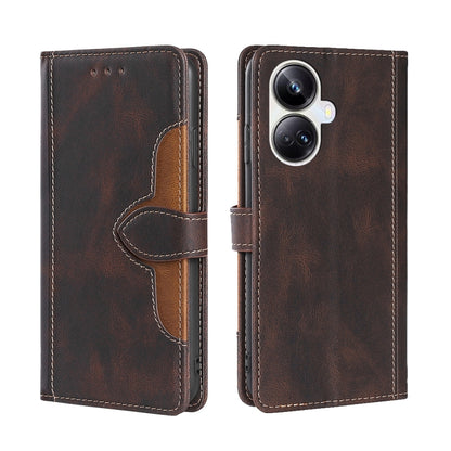 Skin Feel Magnetic Buckle Leather Phone Case, For OPPO Reno9 5G / Reno9 Pro 5G, For OPPO Reno9 Pro+ 5G, For Realme 10 Pro 5G, For Realme 10 Pro+ 5G, For vivo X90 Pro 5G