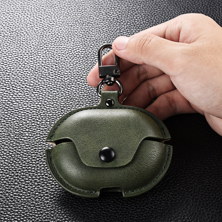 Business Leather Earphone Protective Case with Hook, For Huawei FreeBuds Pro 2, For Huawei FreeBuds Pro, For Huawei FreeBuds 4i / 5i, For Huawei FreeBuds 4 / 4E, For Huawei FreeBuds 4