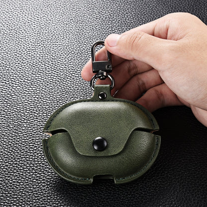 Business Leather Earphone Protective Case with Hook, For Huawei FreeBuds Pro 2, For Huawei FreeBuds Pro, For Huawei FreeBuds 4i / 5i, For Huawei FreeBuds 4 / 4E, For Huawei FreeBuds 4