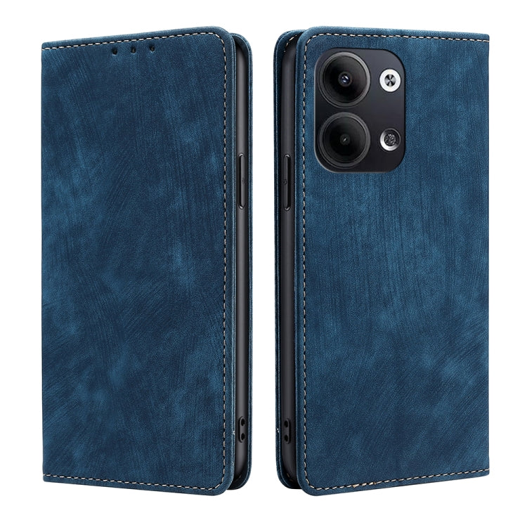 RFID Anti-theft Brush Magnetic Leather Phone Case, For OPPO Reno9 5G / Reno9 Pro 5G, For OPPO Reno9 Pro+ 5G, For Realme 10 Pro 5G, For Realme 10 Pro+ 5G, For vivo X90 Pro 5G, For TCL 40R 5G