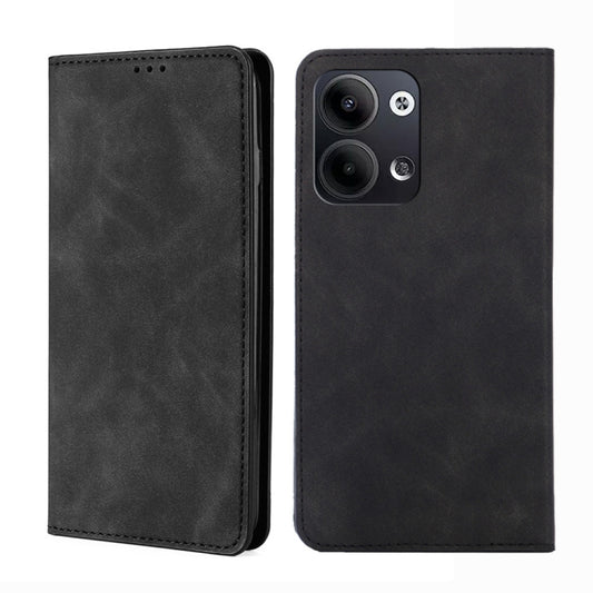 Skin Feel Magnetic Horizontal Flip Leather Phone Case, For OPPO Reno9 5G / Reno9 Pro 5G, For OPPO Reno9 Pro+ 5G, For Realme 10 Pro 5G, For Realme 10 Pro+ 5G, For vivo X90 Pro 5G