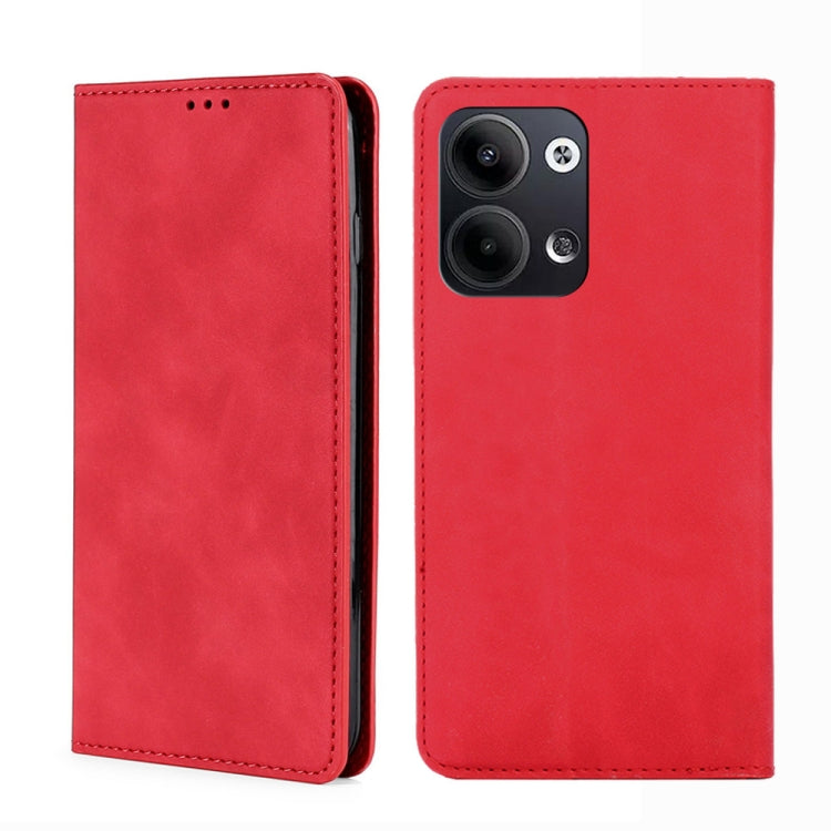 Skin Feel Magnetic Horizontal Flip Leather Phone Case, For OPPO Reno9 5G / Reno9 Pro 5G, For OPPO Reno9 Pro+ 5G, For Realme 10 Pro 5G, For Realme 10 Pro+ 5G, For vivo X90 Pro 5G, For TCL 40R 5G