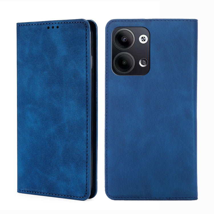 Skin Feel Magnetic Horizontal Flip Leather Phone Case, For OPPO Reno9 5G / Reno9 Pro 5G, For OPPO Reno9 Pro+ 5G, For Realme 10 Pro 5G, For Realme 10 Pro+ 5G, For vivo X90 Pro 5G, For TCL 40R 5G