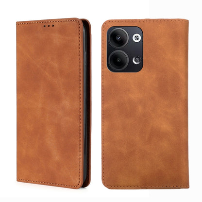 Skin Feel Magnetic Horizontal Flip Leather Phone Case, For OPPO Reno9 5G / Reno9 Pro 5G, For OPPO Reno9 Pro+ 5G, For Realme 10 Pro 5G, For Realme 10 Pro+ 5G, For vivo X90 Pro 5G, For TCL 40R 5G