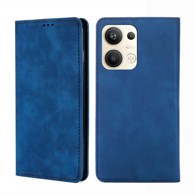 Skin Feel Magnetic Horizontal Flip Leather Phone Case, For OPPO Reno9 5G / Reno9 Pro 5G, For OPPO Reno9 Pro+ 5G, For Realme 10 Pro 5G, For Realme 10 Pro+ 5G, For vivo X90 Pro 5G, For TCL 40R 5G