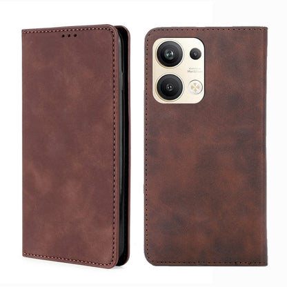 Skin Feel Magnetic Horizontal Flip Leather Phone Case, For OPPO Reno9 5G / Reno9 Pro 5G, For OPPO Reno9 Pro+ 5G, For Realme 10 Pro 5G, For Realme 10 Pro+ 5G, For vivo X90 Pro 5G