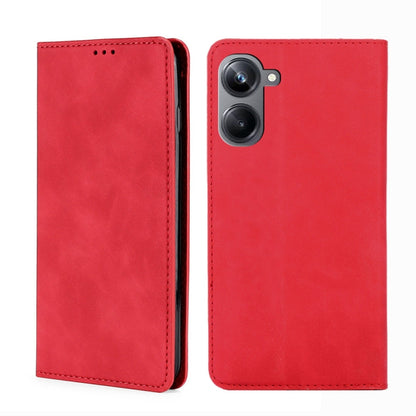 Skin Feel Magnetic Horizontal Flip Leather Phone Case, For OPPO Reno9 5G / Reno9 Pro 5G, For OPPO Reno9 Pro+ 5G, For Realme 10 Pro 5G, For Realme 10 Pro+ 5G, For vivo X90 Pro 5G, For TCL 40R 5G