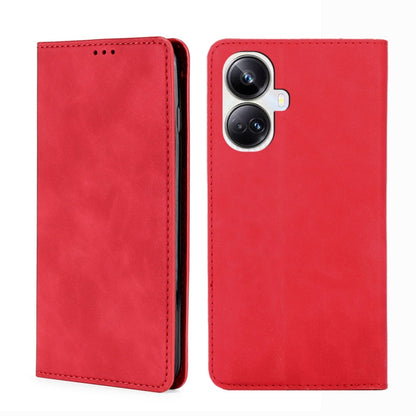 Skin Feel Magnetic Horizontal Flip Leather Phone Case, For OPPO Reno9 5G / Reno9 Pro 5G, For OPPO Reno9 Pro+ 5G, For Realme 10 Pro 5G, For Realme 10 Pro+ 5G, For vivo X90 Pro 5G, For TCL 40R 5G