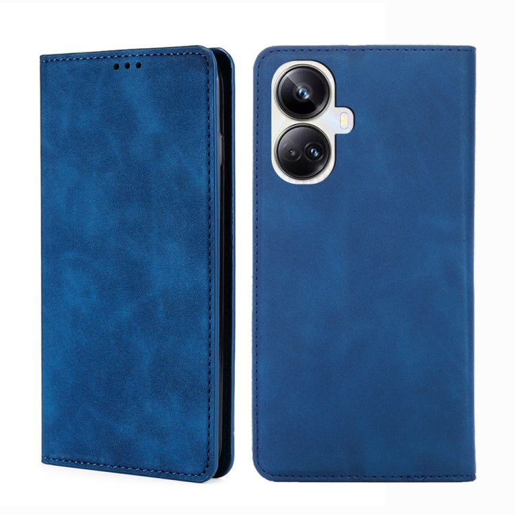 Skin Feel Magnetic Horizontal Flip Leather Phone Case, For OPPO Reno9 5G / Reno9 Pro 5G, For OPPO Reno9 Pro+ 5G, For Realme 10 Pro 5G, For Realme 10 Pro+ 5G, For vivo X90 Pro 5G, For TCL 40R 5G