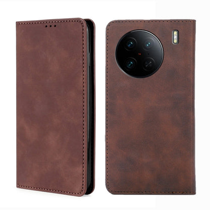 Skin Feel Magnetic Horizontal Flip Leather Phone Case, For OPPO Reno9 5G / Reno9 Pro 5G, For OPPO Reno9 Pro+ 5G, For Realme 10 Pro 5G, For Realme 10 Pro+ 5G, For vivo X90 Pro 5G, For TCL 40R 5G