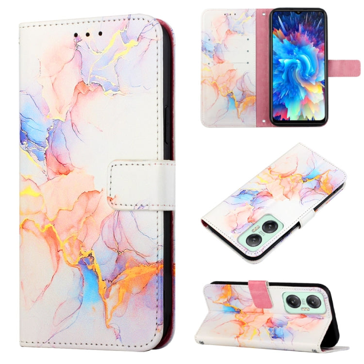 PT003 Marble Pattern Flip Leather Phone Case, For Infinix Hot 20 4G X6826, For Infinix Hot 20 5G X666 X66B, For Infinix Hot 20 Play, For Infinix Hot 20S / 20 Pro X6827, For Infinix Smart 7 X6515, For Tecno Pop 6 Pro, For Tecno Pova 4 LG7N              ...