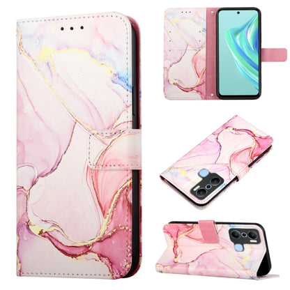PT003 Marble Pattern Flip Leather Phone Case, For Infinix Hot 20 4G X6826, For Infinix Hot 20 5G X666 X66B, For Infinix Hot 20 Play, For Infinix Hot 20S / 20 Pro X6827, For Infinix Smart 7 X6515, For Tecno Pop 6 Pro, For Tecno Pova 4 LG7N              ...