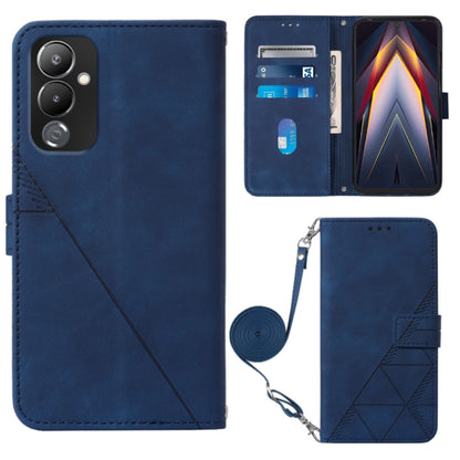 Crossbody 3D Embossed Flip Leather Phone Case, For Moxee m2160, For Tecno Pop 6 Pro, For Tecno Pova 4, For Tecno Pova 4 Pro, For Tecno Pova Neo 2, For Google Pixel 7a, For Samsung Galaxy A04e