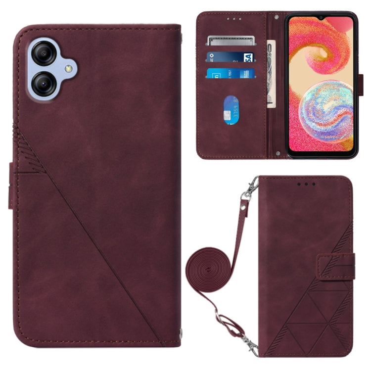 Crossbody 3D Embossed Flip Leather Phone Case, For Moxee m2160, For Tecno Pop 6 Pro, For Tecno Pova 4, For Tecno Pova 4 Pro, For Tecno Pova Neo 2, For Google Pixel 7a, For Samsung Galaxy A04e