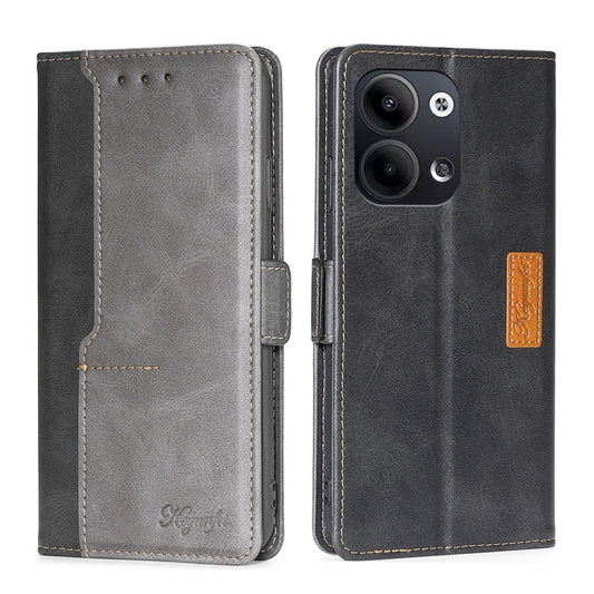 Contrast Color Side Buckle Leather Phone Case, For OPPO Reno9 5G / Reno9 Pro 5G, For OPPO Reno9 Pro+ 5G, For Realme 10 Pro 5G, For Realme 10 Pro+ 5G, For vivo X90 Pro 5G