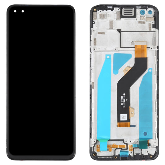 Kompletny zestaw digitizera ekranu LCD OEM z ramką, do Infinix Note 8 X692, do Infinix Hot 9 Play X680, do Infinix Hot 10 X682B X682C, do Tecno Camon17, do Infinix Hot 10T X689C, do Tecno Spark 7T, do Tecno Spark 7P�������������������������������...