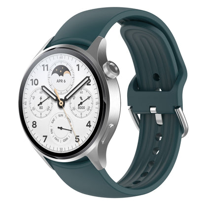 22mm Solid Color Silicone Watch Band, For Xiaomi Watch S2