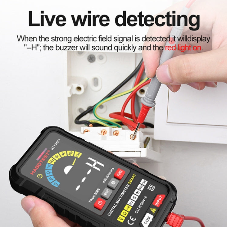 HABOTEST Mini Digital Display High-precision Multimeter, HT124B+, HT124A, HT124A+, HT124B
