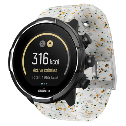 Rhombus Texture Silicone Watch Band, For Suunto 9