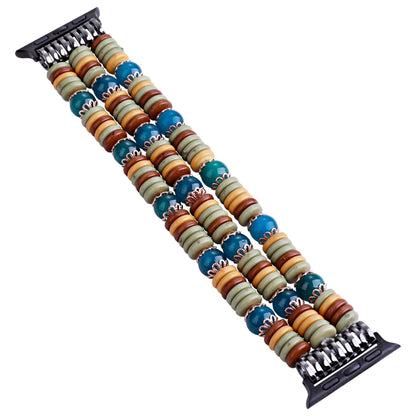 Pieces Beads Watch Band, For Apple Watch Ultra 49mm / Series 8&7 45mm, For Apple Watch Series 8&7 41mm