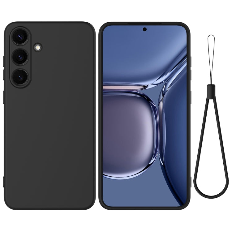 Solid Color Liquid Silicone Dropproof Full Coverage Phone Case