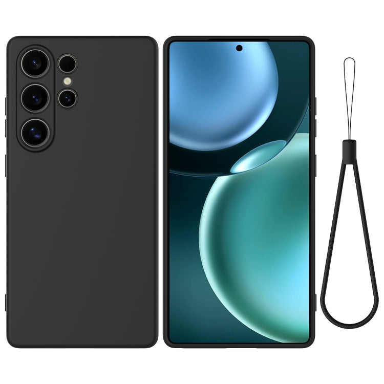 Solid Color Liquid Silicone Dropproof Full Coverage Phone Case