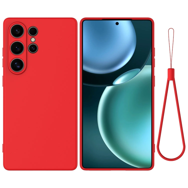 Solid Color Liquid Silicone Dropproof Full Coverage Phone Case