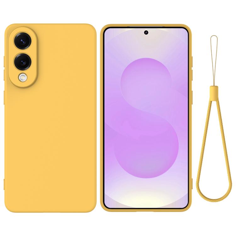 Solid Color Liquid Silicone Dropproof Full Coverage Phone Case
