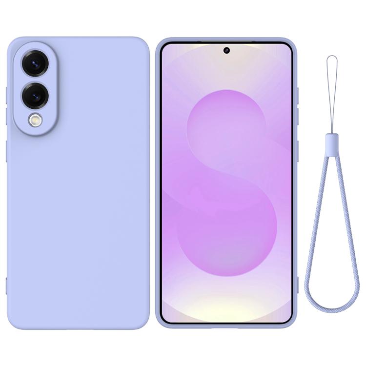 Solid Color Liquid Silicone Dropproof Full Coverage Phone Case