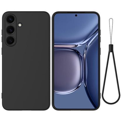 Solid Color Liquid Silicone Dropproof Full Coverage Phone Case