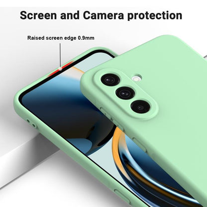 Solid Color Liquid Silicone Dropproof Full Coverage Phone Case