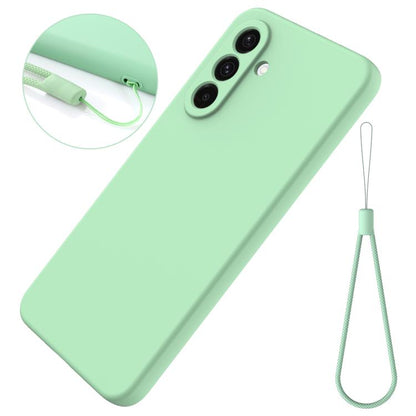 Solid Color Liquid Silicone Dropproof Full Coverage Phone Case
