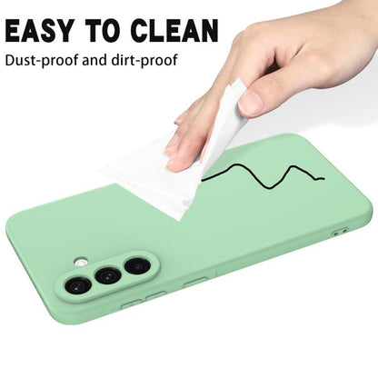 Solid Color Liquid Silicone Dropproof Full Coverage Phone Case