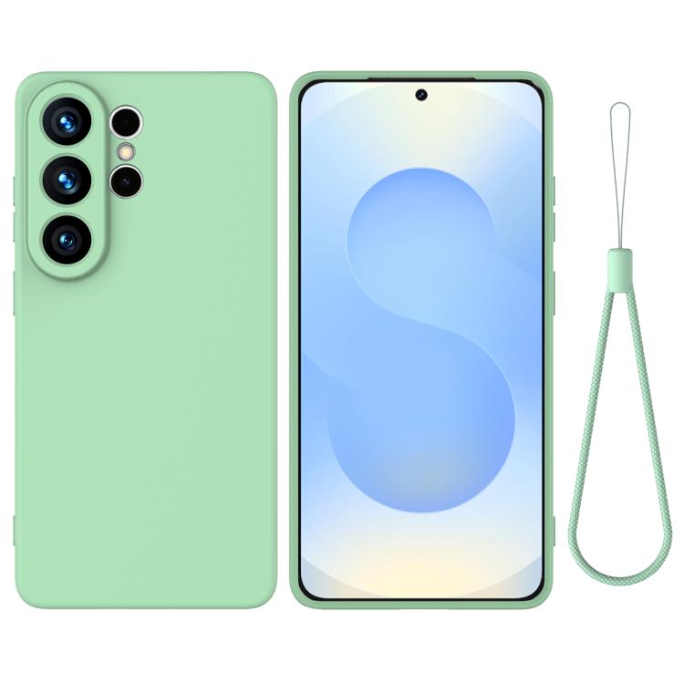 Solid Color Liquid Silicone Dropproof Full Coverage Phone Case
