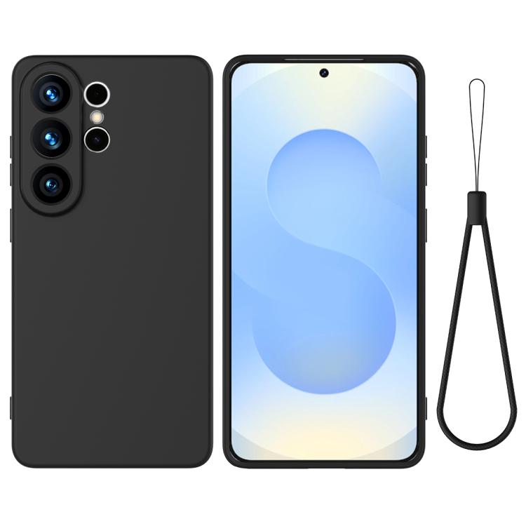 Solid Color Liquid Silicone Dropproof Full Coverage Phone Case