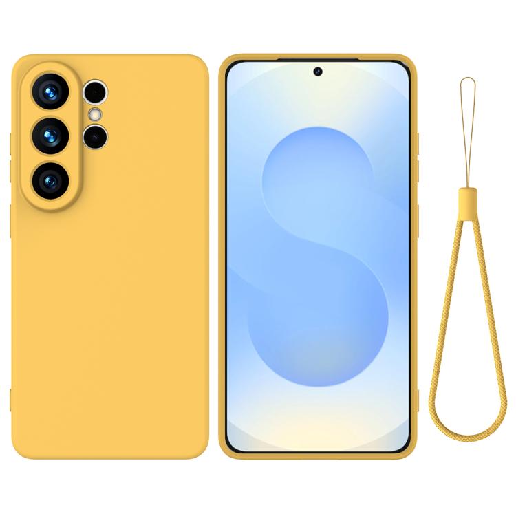 Solid Color Liquid Silicone Dropproof Full Coverage Phone Case