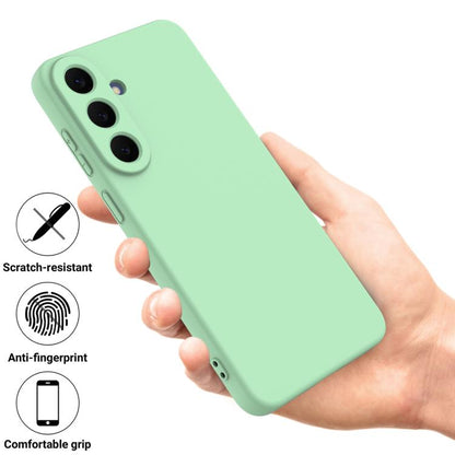 Solid Color Liquid Silicone Dropproof Full Coverage Phone Case, For Galaxy S26 FE 5G, For Samsung Galaxy S26+ 5G, For Samsung Galaxy S26 Egde 5G, For Samsung Galaxy S26 Ultra 5G, For Samsung Galaxy S26 5G, For Samsung Galaxy S25 FE 5G                  ...