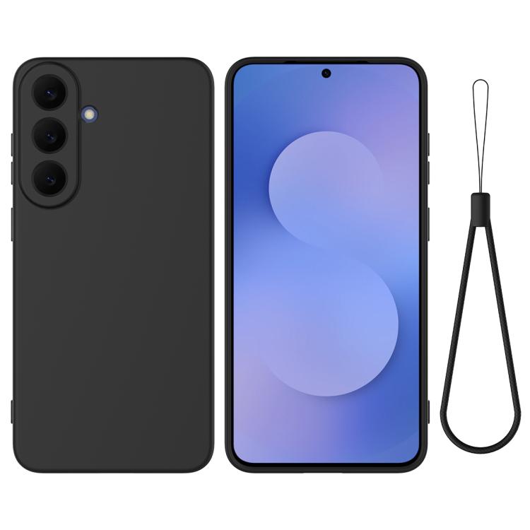 Solid Color Liquid Silicone Dropproof Full Coverage Phone Case, For Galaxy S26 FE 5G, For Samsung Galaxy S26+ 5G, For Samsung Galaxy S26 Egde 5G, For Samsung Galaxy S26 Ultra 5G, For Samsung Galaxy S26 5G, For Samsung Galaxy S25 FE 5G                  ...