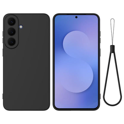 Solid Color Liquid Silicone Dropproof Full Coverage Phone Case, For Galaxy S26 FE 5G, For Samsung Galaxy S26+ 5G, For Samsung Galaxy S26 Egde 5G, For Samsung Galaxy S26 Ultra 5G, For Samsung Galaxy S26 5G, For Samsung Galaxy S25 FE 5G                  ...