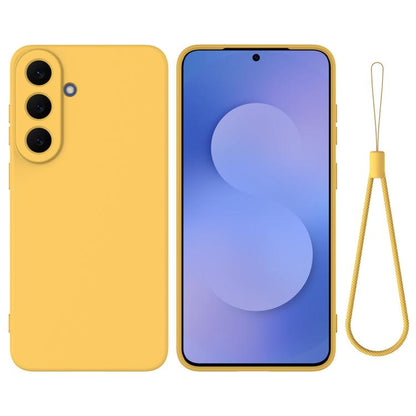 Solid Color Liquid Silicone Dropproof Full Coverage Phone Case, For Galaxy S26 FE 5G, For Samsung Galaxy S26+ 5G, For Samsung Galaxy S26 Egde 5G, For Samsung Galaxy S26 Ultra 5G, For Samsung Galaxy S26 5G, For Samsung Galaxy S25 FE 5G                  ...