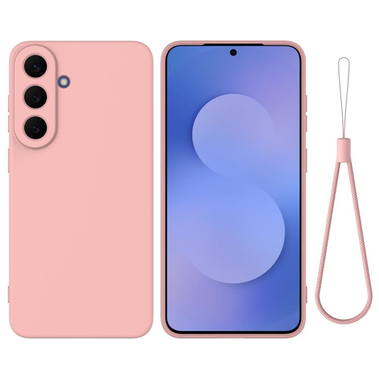 Solid Color Liquid Silicone Dropproof Full Coverage Phone Case, For Galaxy S26 FE 5G, For Samsung Galaxy S26+ 5G, For Samsung Galaxy S26 Egde 5G, For Samsung Galaxy S26 Ultra 5G, For Samsung Galaxy S26 5G, For Samsung Galaxy S25 FE 5G                  ...