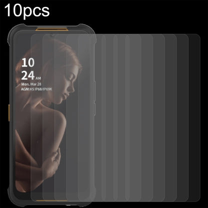 10pcs 0.26mm 9H 2.5D Tempered Glass Film, For AGM H5 (10 PCS), For Honor Magic 5 Lite (10 PCS), For TECNO Pop 7 Pro (10 PCS), For ZTE Blade V40 Design (10 PCS), For DOOGEE V Max (10 PCS)