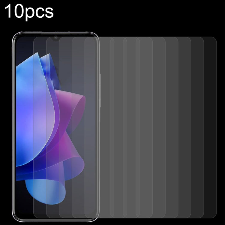 10pcs 0.26mm 9H 2.5D Tempered Glass Film, For AGM H5 (10 PCS), For Honor Magic 5 Lite (10 PCS), For TECNO Pop 7 Pro (10 PCS), For ZTE Blade V40 Design (10 PCS), For DOOGEE V Max (10 PCS)