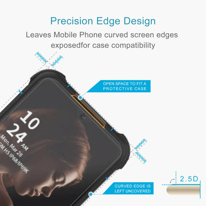 50pcs 0.26mm 9H 2.5D Tempered Glass Film, For AGM H5 (50 PCS), For Honor Magic 5 Lite (50 PCS), For TECNO Pop 7 Pro (50 PCS), For ZTE Blade V40 Design (50 PCS), For DOOGEE V Max (50 PCS)