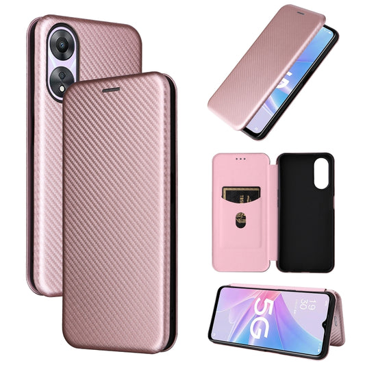 Carbon Fiber Texture Flip Leather Phone Case, For OPPO A58 5G, For Realme 10 4G, For Realme 10 Pro, For Realme GT Neo 3T / GT Neo2 5G, For OPPO Reno9 / Reno9 Pro 5G, For TCL 40 R 5G, For TCL 40SE, For TCL 405, For vivo X80 Pro 5G, For vivo X90 Pro+ 5G