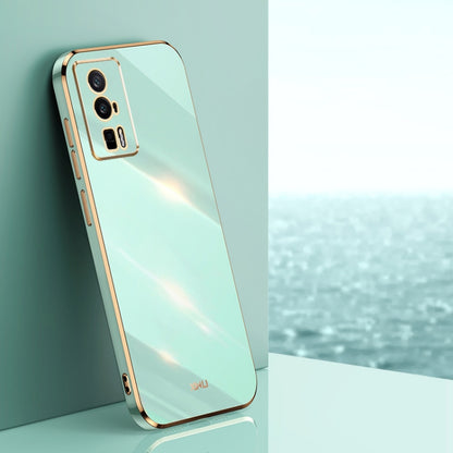 XINLI Straight Edge 6D Electroplate TPU Phone Case, For vivo iQOO 11 5G, For Realme 10 Pro 5G, For Realme 10 Pro+, For vivo Y02 4G, For Xiaomi Redmi K60, For Xiaomi Redmi K60E