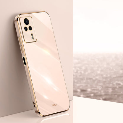 XINLI Straight Edge 6D Electroplate TPU Phone Case, For vivo iQOO 11 5G, For Realme 10 Pro 5G, For Realme 10 Pro+, For vivo Y02 4G, For Xiaomi Redmi K60, For Xiaomi Redmi K60E