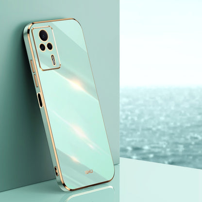 XINLI Straight Edge 6D Electroplate TPU Phone Case, For vivo iQOO 11 5G, For Realme 10 Pro 5G, For Realme 10 Pro+, For vivo Y02 4G, For Xiaomi Redmi K60, For Xiaomi Redmi K60E