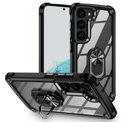 TPU + PC Lens Protection Phone Case with Ring Holder, For Samsung Galaxy A14 5G, For Samsung Galaxy S23+ 5G, For Samsung Galaxy S23 Ultra 5G, For Samsung Galaxy S23 5G